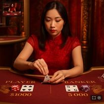 Frumzi - Live Baccarat med Ekte Dealere - Online Casino