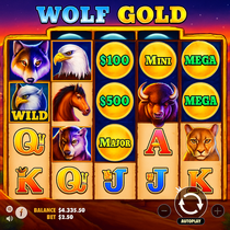 Frumzi - Wolf Gold Spilleautomat - Online Casino