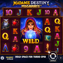 Frumzi - Madame Destiny Megaways Spilleautomat - Online Casino